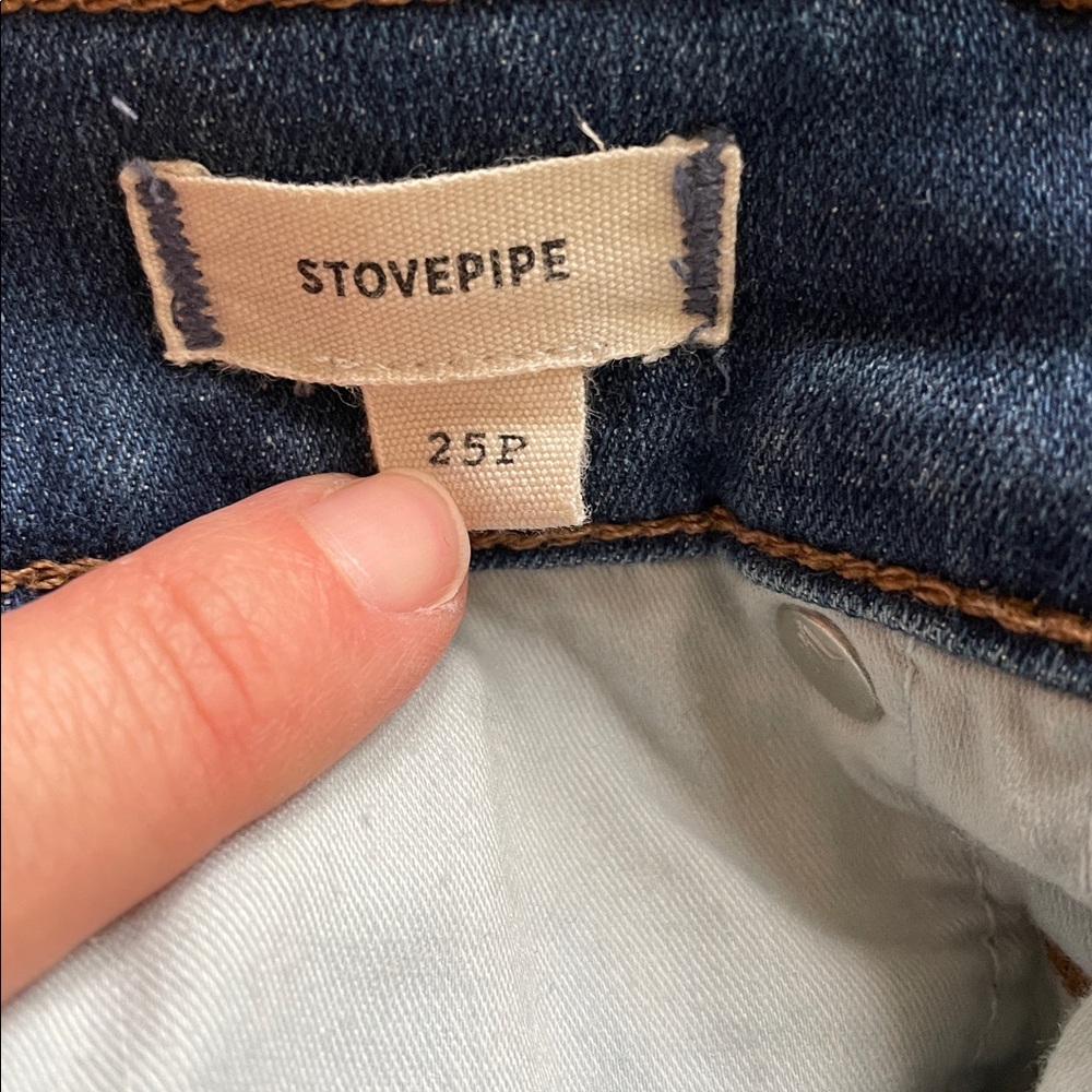 Madewell Petite Stovepipe Jeans in Size 25P - Picture 8 of 11